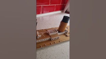 Hachette " Build the TItanic" Boat Deck completion up to issue 50