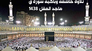 ماجد العقل يخطف القلوب بجمال صوته سورة ق 1438