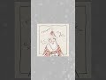 The cover art of Eric's album 'Happy Xmas,' which was drawn by Clapton himself.