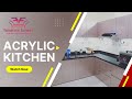 Mr. Junaid Shaikh | Acrylic Kitchen | Stainless Steel Trolley | Godrej Channel |