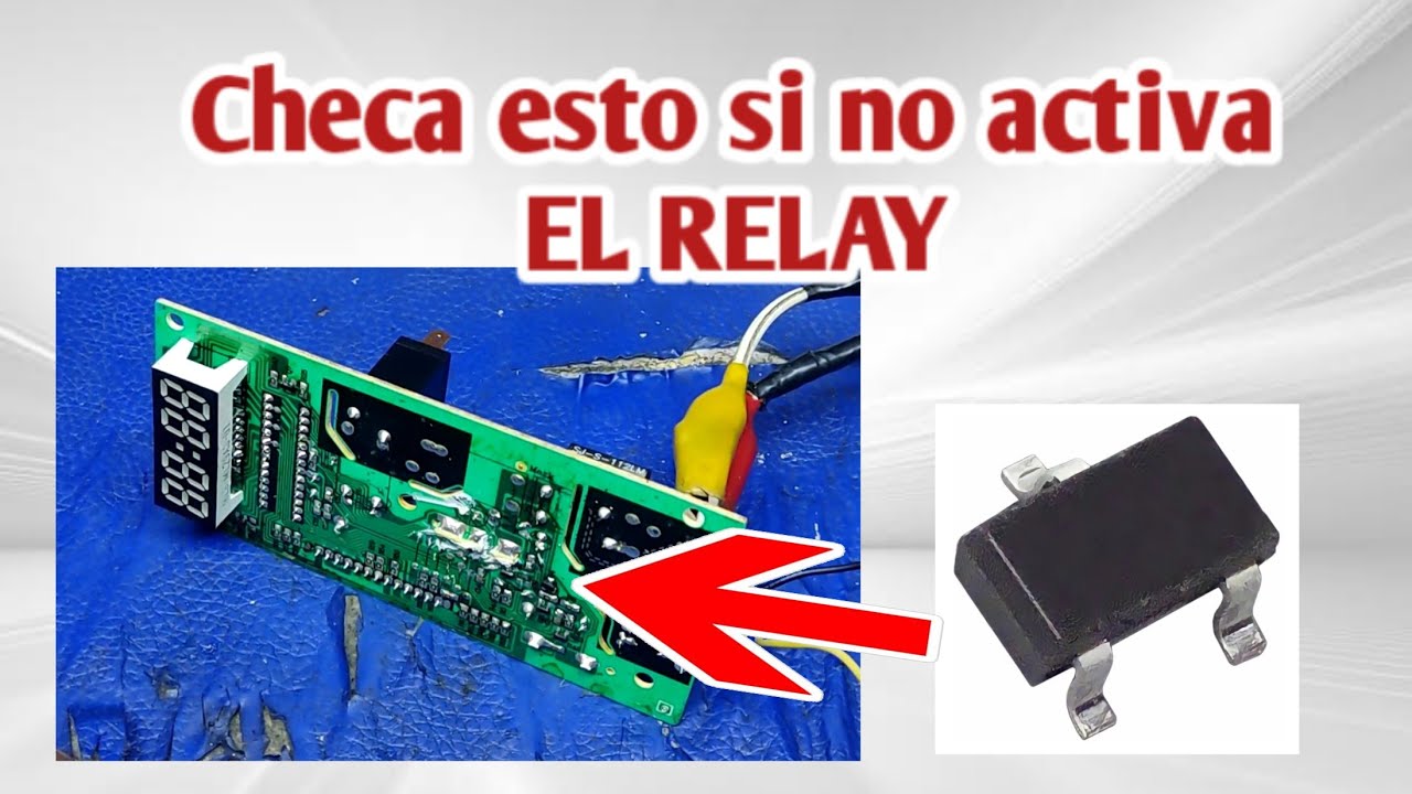 microondas no llega 12v al relay y no funciona ventilador foco y plato