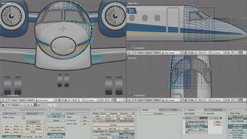PlaneMaker-25-Blender-11 - Skinning the rest of the Nose