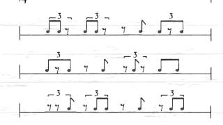 Rhythm Etude 05: Trips and 8ths at 70bpm