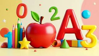 Learn ABC, 123 , Colors And Shapes | Kids Basic Learning For 3 Year Olds | #abc #123 #kids