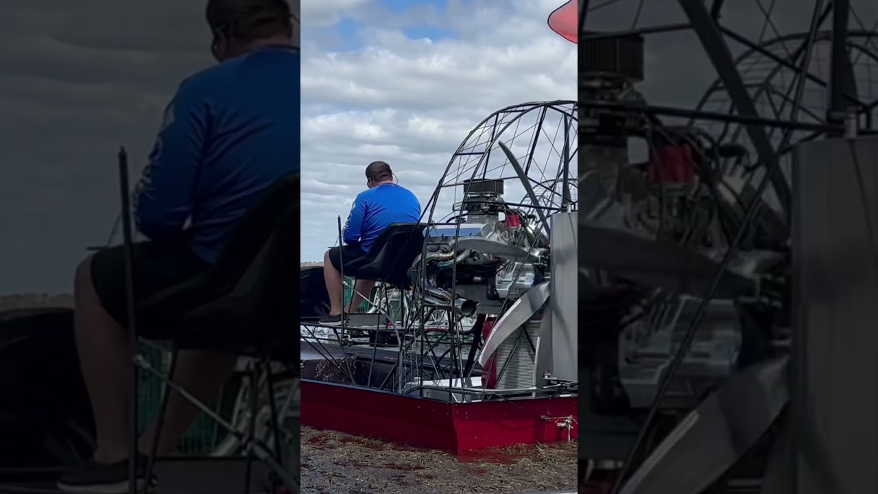 Cammed Airboat Startup! 
