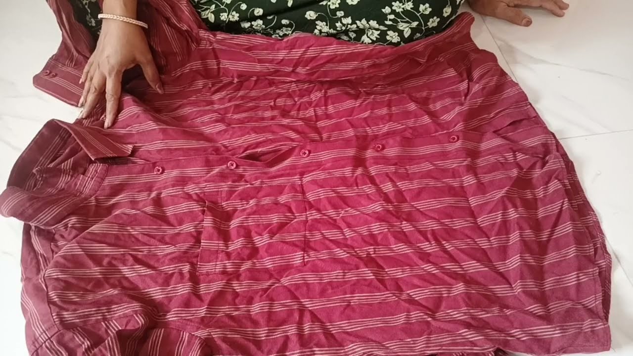 जुन्या  शर्टचा भन्नाट उपयोग/ old shirt reuse idea 😱🙏