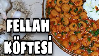 FELLAH KÖFTESİ TARİFİ (Nefis Kolay Soslu Bulgurlu Sarımsaklı Köfte Yapımı Tarifi Nasıl Yapılır)