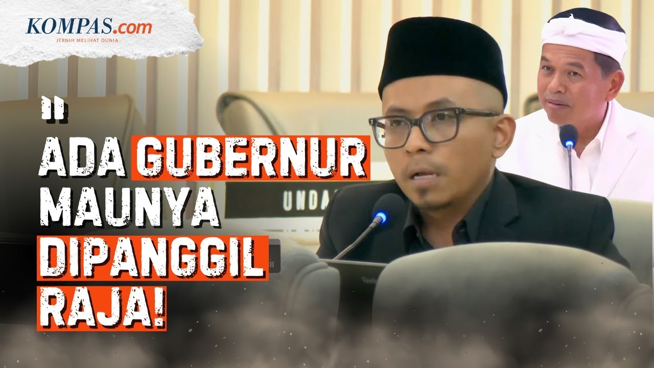 Di Depan Dedi Mulyadi, Anggota DPRD Jabar Singgung Ada Gubernur Maunya Dipanggil Raja