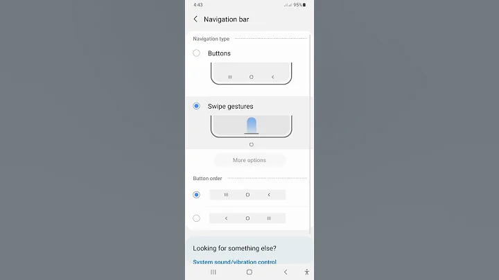 Navigation bar Buttons vs Swipe Gestures in any android mobile phone #shorts