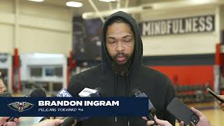 Brandon Ingram | Pelicans End of Season Media Availability 4/30/2024
