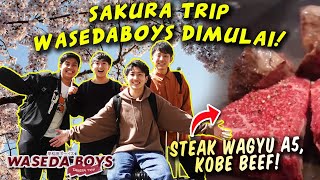 AKHIRNYA SAKURA TRIP WASEDABOYS DIMULAI! SERU BANGET! | Sakura Trip #1