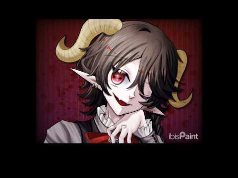 依頼絵 #commission #依頼  #人外   #悪魔  #イラストメイキング  #illustration