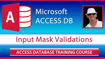 Input Field Masks Tutorial for Microsoft Access 2019 and 2016
