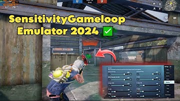 New Update Sensitivity PUBG Mobile Gameloop Emulator 2024 ✅ | Normal Mouse Zero Recoil |