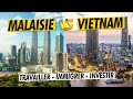 Vivre en asie 2022  expatriation malaisie vs vietnam  immigration emploi travail et style de vie