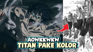 NGAKAK !! Titan Pake Kolor