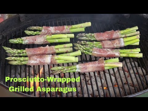 Grilled Asparagus Wrapped in Prosciutto (Better than Bacon?)