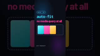 Responsive with no media query at all — the famous CSS Grid snippet