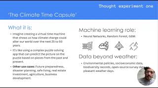 Keanu Gomes - 'ClimateWins' Machine Learning Proposal Strategy Presentation - GANS, RNNs, CNNs, ANNs