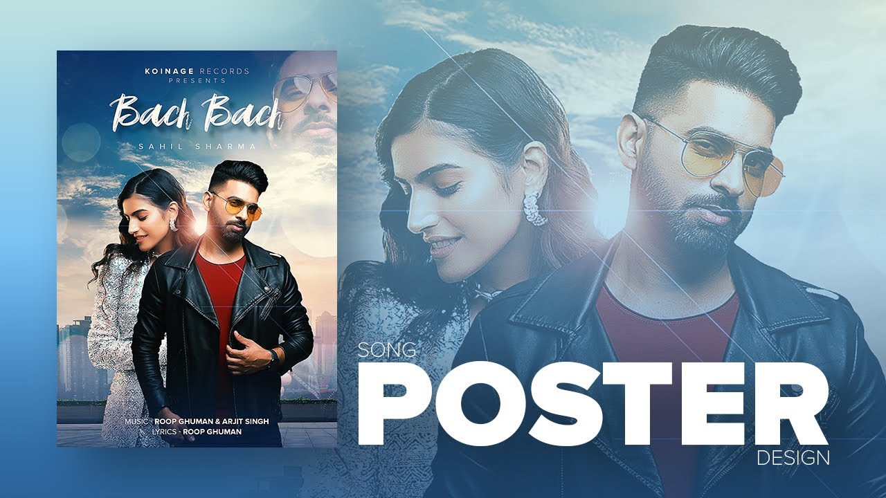 HOW TO MAKE SONG POSTER IN SONG POSTER DESIGN SECOUND