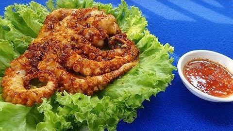 Món Ăn Ngon - BẠCH TUỘC NƯỚNG SA TẾ đơn giản cực ngon