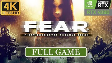 F.E.A.R. – Full Game Walkthrough [RTX 4090 4K 60FPS]
