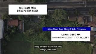 KAB PASURUAN ASET TANAH JL RACI BANGIL