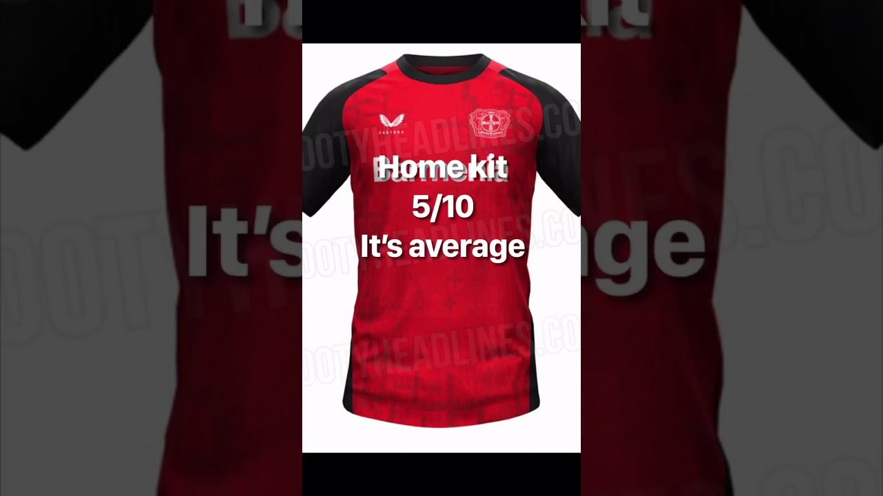 Rating Bayer Leverkusen’s 24/25 leaked kits