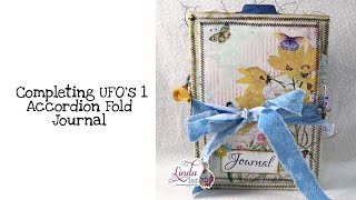 Completing UFOs 1 Accodion Fold Journal
