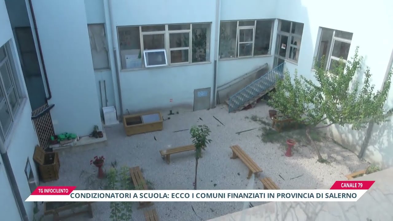 Condizionatori a scuola: ecco gli istituti finanziati in provincia di Salerno