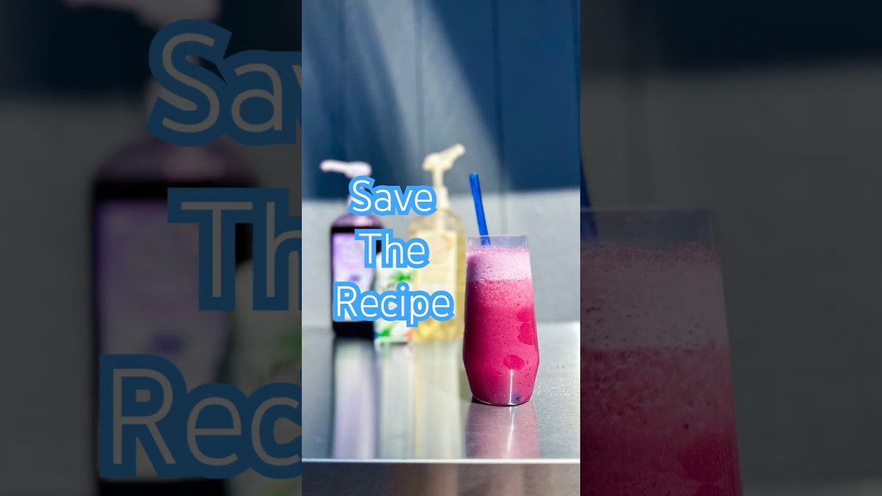 Save the recipe: Blended Berry Smoothie