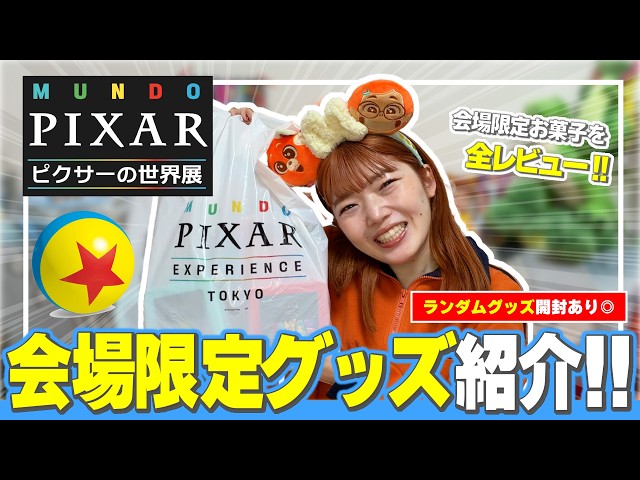 Shopping Haul] Randomly unboxing limited edition Pixar exhibition