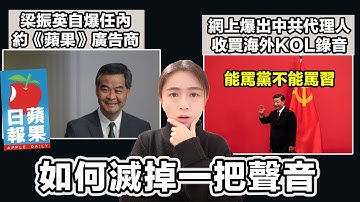 梁振英自爆任內 約見《蘋果》廣告商｜網上爆出中共代理人收買海外KOL錄音 最重要的條件是....｜張子君 英式早餐 2025-12-19