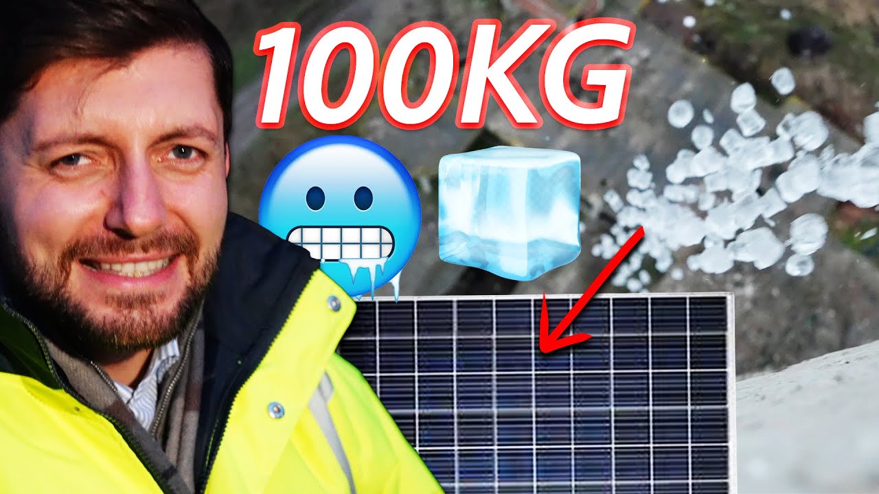 100KG de GRINDINĂ vs PANOU SOLAR | Test de Rezistență 😳