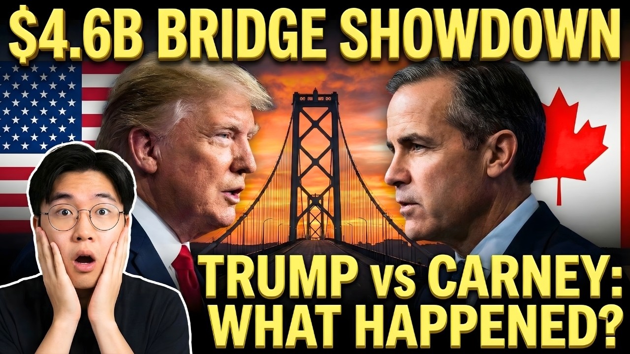 JUST IN Trump Tried to BLOCK Canada's $4 6B Bridge — Carney's 4 Minute Phone Call ENDED It