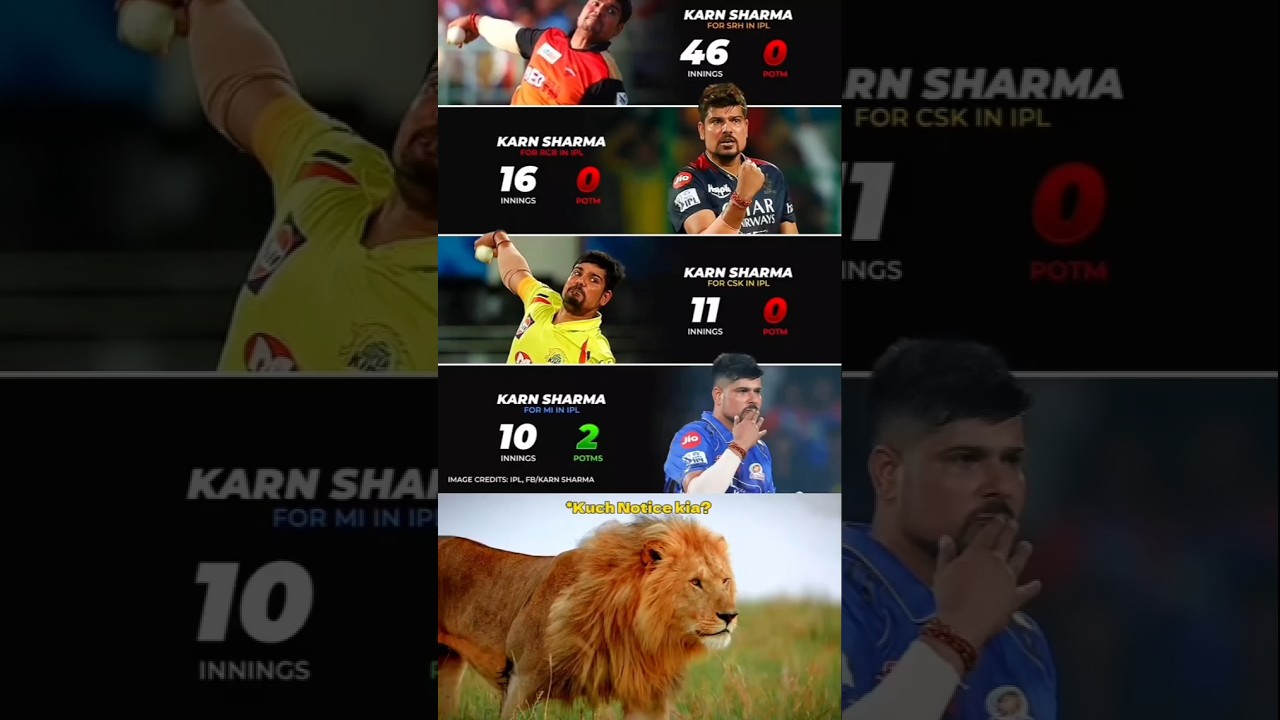 Karn Sharma For MI ❤️🏆 