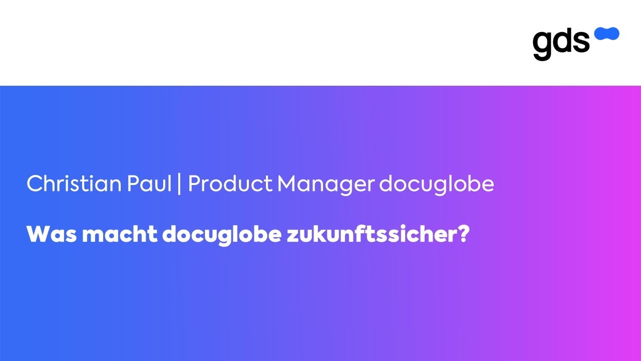 Was macht das Redaktionssystem docuglobe zukunftssicher?