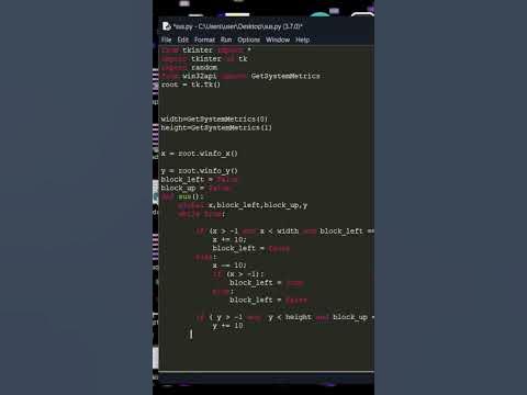 Create You Are An Idiot.exe virus in python [harmless] #shorts # ...
