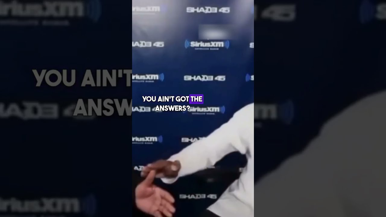kanye west 'you ain't got answers!'