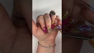 3D Orchid Nail Trend