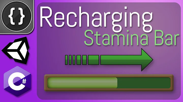 How to Make an Automatic Recharging Stamina Bar [Unity Tutorial]