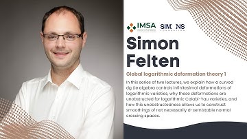 Simon Felten, Columbia University: Global logarithmic deformation theory 1