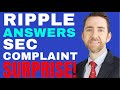 Lawyer Discusses Ripple Response to SEC Lawsuit re XRP, Strongest Points, and the Surprise Defense!