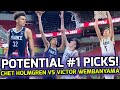 7'1" Chet Holmgren vs 7'3" Victor Wembanyama For FIBA U19 CHAMPIONSHIP! 2022 & 2023 #1 NBA Picks!? 💰
