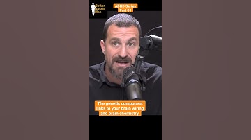 ADHD - Part 01 - The genetic link. #betteraussieman #andrewhuberman #adhd #genetics