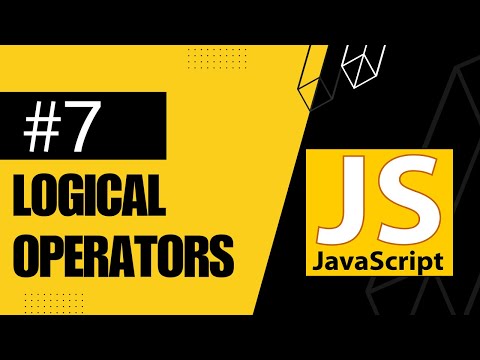 Logical Operators In Java Script | Complete Java Script Tutorial | #7