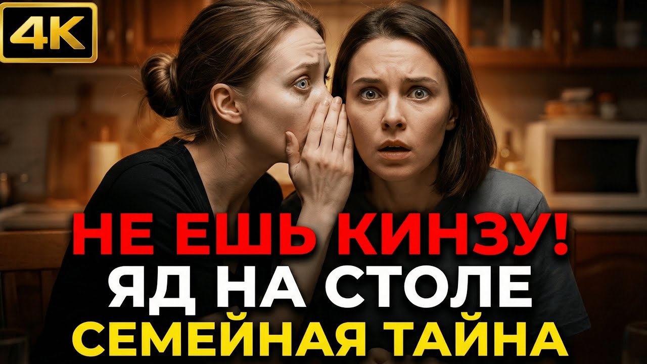 Сестра опрокинула мою тарелку и прошептала: Не ешь кинзу. Через 3 минуты я замерла от ужаса!