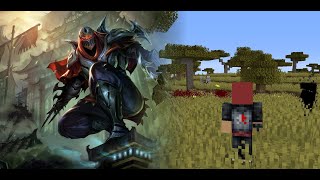 Zed Passive, Q, W, and E in Minecraft! (Plugin development)