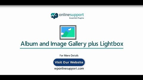 Album and Image Gallery plus Lightbox