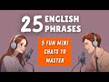 25 Everyday English Phrases to Sound Fluent | Speak English Naturally! #englishphrases #learnenglish